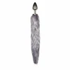 EasyToys Aluminum Plug with Faux Fox Tail - Sidabrinis Medium