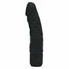 Get Real EasyToys Classic Juodas Silicone Vibrator 19.3cm Atsparus vandeniui Multi-Speed