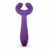 EasyToys Couples Vibrator Violetinė - Dual Motor Flexible Ring &amp; Shaft