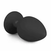 EasyToys Diamond Plug Large Juodas - Silicone Intimate Jewel Plug