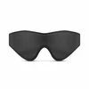 EasyToys Faux Leather Eye Mask Juodas Comfortable Adjustable Strap