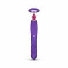 EasyToys Intimate Vacuum System &amp; Dual-Ended Vibrator, Violetinė, USB