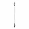 EasyToys Japanese Style Metal Clamps with Chain - Adjustable Pressure