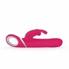 EasyToys Rotating &amp; Vibrating Rabbit Vibe Multi-Function USB Violetinė
