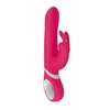 EasyToys Rotating &amp; Vibrating Rabbit Vibe Multi-Function USB Violetinė