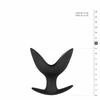 EasyToys Silicone Anchor Plug Small - Flexible Intimate Priedas, Juodas