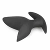 EasyToys Silicone Anchor Plug Small - Flexible Intimate Priedas, Juodas