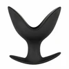 EasyToys Silicone Anchor Plug Small - Flexible Intimate Priedas, Juodas