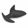 EasyToys Silicone Anchor Plug Small - Flexible Intimate Priedas, Juodas