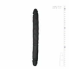EasyToys Silicone Double-Ended Flexible Intimate Toy 45 cm Juodas