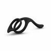 EasyToys Silicone Performance Ring with Ribbed Perineum Stimulator 11cm