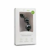 EasyToys Silicone Prostate Model with Graduated Beads, Juodas, 20 cm