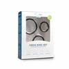 EasyToys Silicone Ring Set Juodas - 3-Piece Adjustable Comfort System