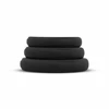 EasyToys Silicone Support Rings Set 3pcs Juodas - Flexible Sizes