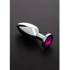 Steel By Shots EasyToys Stainless Steel Plug Large with Decorative Gemstone Base