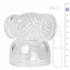 EasyToys Transparent Attachment for Wand Massagers - Flexible Sleeve Priedas