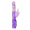 Easytoys Vibe Violetinė Butterfly Multi-Speed Silicone Vibrator Atsparus vandeniui