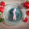 Evolved Lilac G-spot Silicone Vibrator Compact Atsparus vandeniui 10 Modes