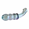 Evolved Shiny Wand Galaxy Glass Massager Iridescent Mėlyna-Violetinė 19cm