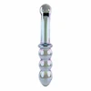 Evolved Shiny Wand Galaxy Glass Massager Iridescent Mėlyna-Violetinė 19cm