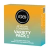 EXS Variety Pack 1 - 48 Premium Latex Condoms, Mixed Types &amp; Flavours