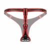Fetish Collection Triple Harness System Adjustable Juodas/Raudona 54-106cm