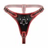 Fetish Collection Triple Harness System Adjustable Juodas/Raudona 54-106cm
