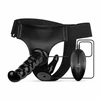 Fetish Collection Vibrating Strap-On System Juodas Adjustable Set