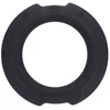 Doc Johnson FLEXISTEEL Silicone &amp; Metal Support Ring 43mm - Juodas, Dual Layer System