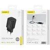 FONENG wall charger EU69 PD 20W 1xUSB-C Juodas