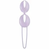 Fun Factory Smartballs Duo Pelvic Floor Training Balls Baltas/Lilac 72g