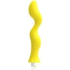 G-SPOT Gavyn Vibrating Massager Geltona - Medical Silicone, USB, 10 Modes