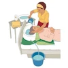 Sundo Homecare GmbH, Vokietija Plastikinė vonelė galvai trinkti