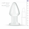 Glas Model No. 25 Medium Glass Anal Priedas 4.6 cm Clear