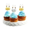 Little Genie Productions Glitterati Decorative Candle Set Gold &amp; Sidabrinis Party Collection 6pcs