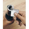 Little Genie Productions Glitterati Diamond Series Elegant Bottle Opener - Sidabrinis Finish