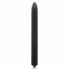 Glossy Brilliant Slim Vibrator Juodas 165mm - Atsparus vandeniui ABS Model