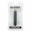 Glossy Brilliant Thin Vibe Juodas 87mm - Discreet Vanduo-Resistant Model