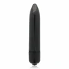 Glossy Brilliant Thin Vibe Juodas 87mm - Discreet Vanduo-Resistant Model