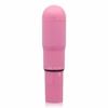 Glossy Deep Rose Pocket Vibrator - Compact Vanduo-Resistant Model ABS