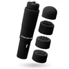 Glossy Kurt Pocket Massager Juodas - Compact Multi-Speed Relaxation Tool