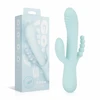 Good Vibes Only Sage Mėlyna Multi-Function Triple Action Silicone System