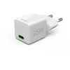 Dėklas Hama supermini 25W PD/QC 1x USB-C balta