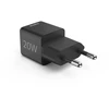 Dėklas Hama supermini 20W PD/QC 1x USB-C juoda