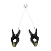 Doc Johnson Hardwire Hangers Juodas/Žalias Advanced Silicone Grip System
