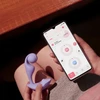 HoneyPlayBox Trill Wearable Smart Vibrator Violetinė - Pressure Sensor &amp; App Control