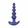 Hueman Galaxy Force Remote-Controlled Vibrating Beaded Plug Juodas