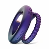 Hueman Jupiter Dual Vibrating Ring Violetinė - 10-Mode Silicone System