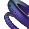 Hueman Jupiter Dual Vibrating Ring Violetinė - 10-Mode Silicone System