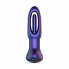 Hueman Voyager Vibrating Plug Violetinė - 10 Modes, Remote Control, Silicone